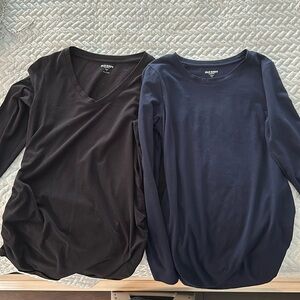 Old navy maternity fitted shirts
